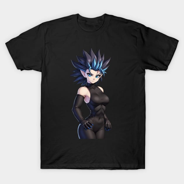 Elven Super Saiyan T-Shirt by VoidXedis